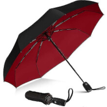 Windproof Travel Umbrella - Windproof, Automatic, Strong Steel Shaft, Mini, Folding HG