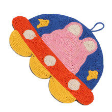 Spaceship Katzenkratzmatte 40x50cm Sisal wasserdicht