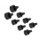 8pcs Transmission Piston MPS6 6DCT450 Replacement 5