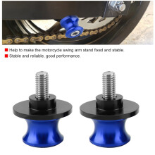 Spools de béquille arrière 6mm - 2 pièces en aluminium CNC