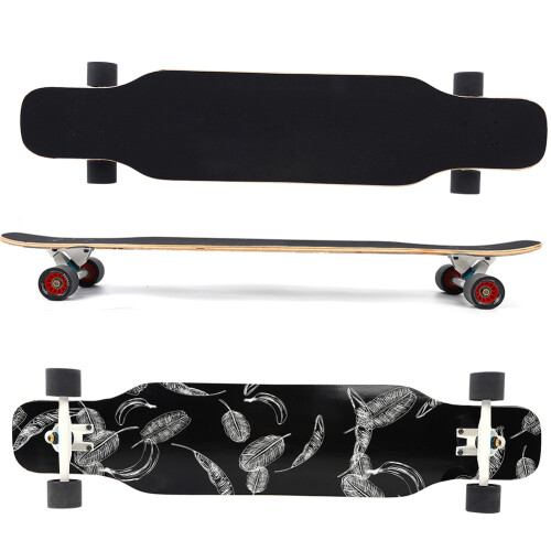 Maple Wooden Professional Longboard Anti-skid Deck 2