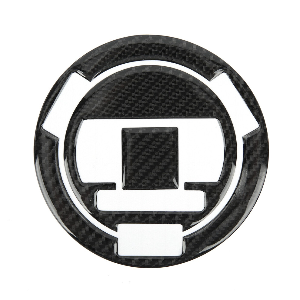 Carbon Fiber Fuel Tank Cap Sticker Decal For 9121376554964