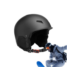 Ski Helmet for Men and Women | Adjustable 8 Hole Winter Sports Helmet with Glasses Strap Clip | Protective Gear