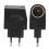 12 V 1,5 A Zigarettenanzünder-Adapter Schwarz Kompakt 8