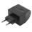 12 V 1,5 A Zigarettenanzünder-Adapter Schwarz Kompakt 14