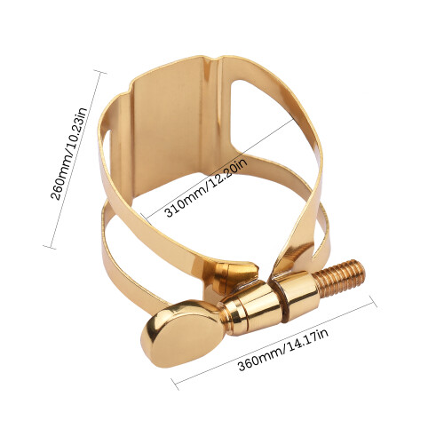 Single Screw Adjustment Saxophone Ligature Compact 2