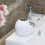 380ml Round Liquid Soap Dispenser – White, Black or Gold, 11.3cm 6