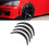 4pcs Wheel Eyebrow Protector Flexible PP Widened 12
