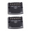 2 pezzi Divisore auto a due vie 12V 60W Nero ABS+Metallo 16