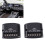 2 pezzi Divisore auto a due vie 12V 60W Nero ABS+Metallo 13