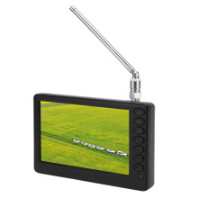 5 Zoll tragbarer TV ISDB T kompatibel wiederaufladbar 1080P Mini Digitalfernseher