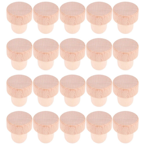 For 20 Pieces T Shape Wine Corks Tasting Corks T Shape Wine Corks