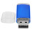 Pen drive da 64 GB USB 2.0 con cover trasparente blu 8