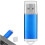 Pen drive da 64 GB USB 2.0 con cover trasparente blu 10