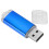 Pen drive da 64 GB USB 2.0 con cover trasparente blu 16