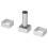 Set di stampi per mooncake Quadratique, 206 g, Argento 9