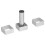 Set di stampi per mooncake Quadratique, 206 g, Argento 6