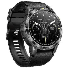(Black) NX18 Pro 1.508-inch AMOLED Smart Watch GPS Positioning Heart Rate Health Monitoring Sports Watch