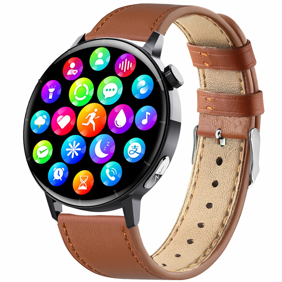 Brown (Brown) Smartwatch F67pro Non-Invasive Blood Sugar Smart W