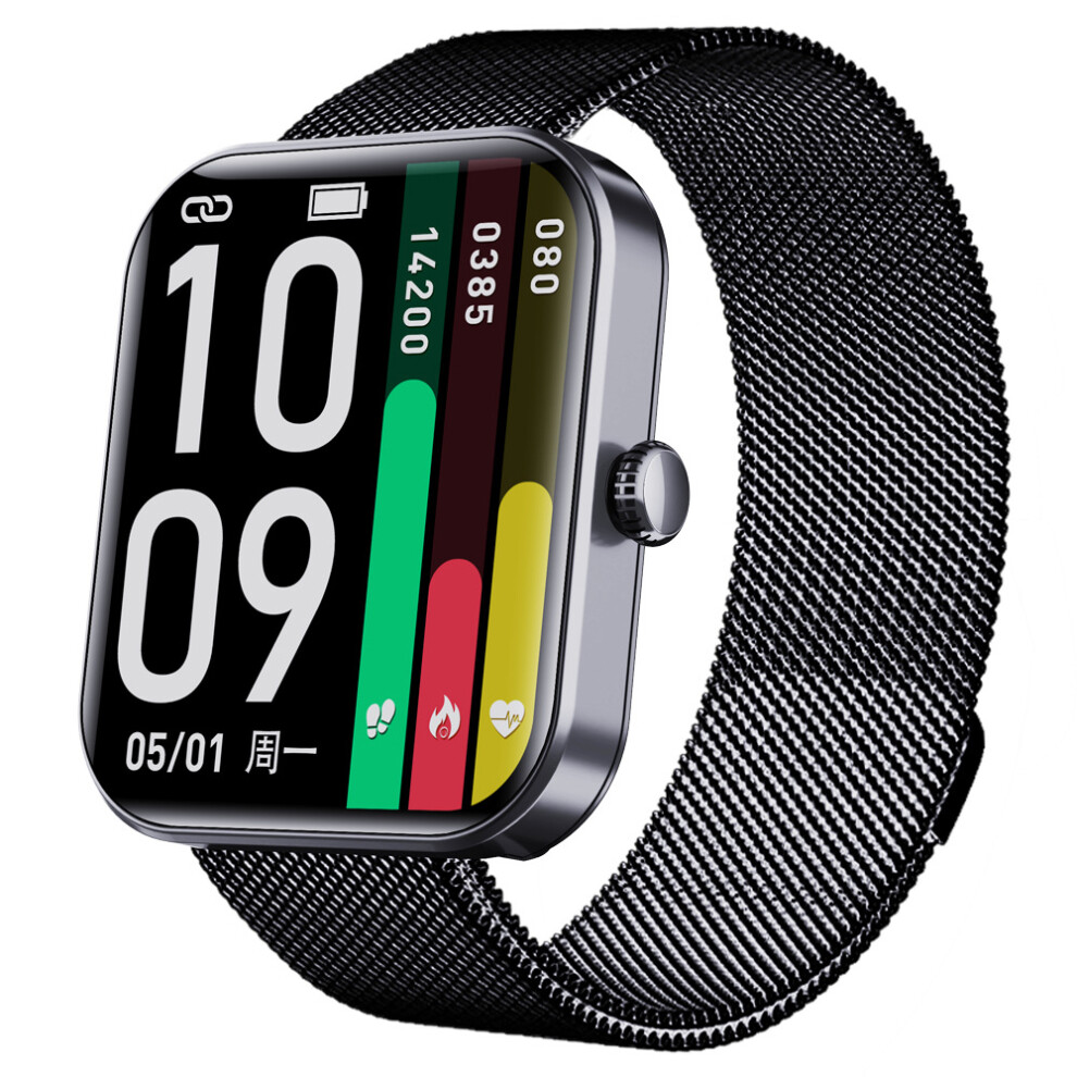 (Black) Smartwatch F21pro Waterproof Health Monitor Smart Black 6914274973936