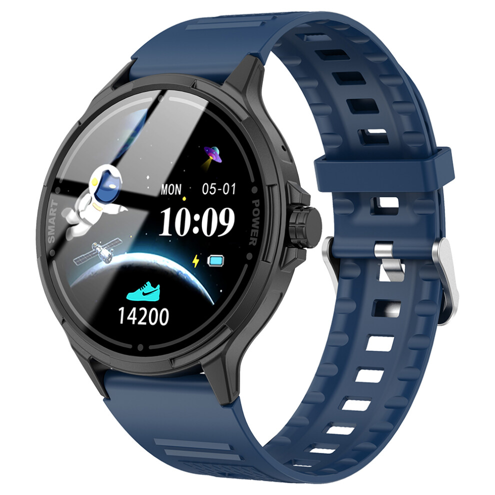 (Blue) Smartwatch Y25 1.43-Inch Amoled Screen Tooth-C Blue 6914274432570