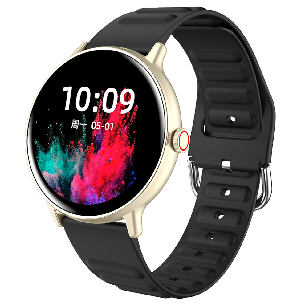 (Blackgold) Smartwatch Y88 1.43-Inch Amoled Screen Health Moni 6914276037391