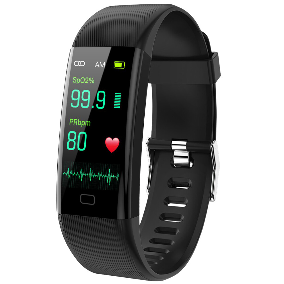 (Black) Smartwatch F07t Heart Rate Monitoring Smart Watch Black 6914274564127