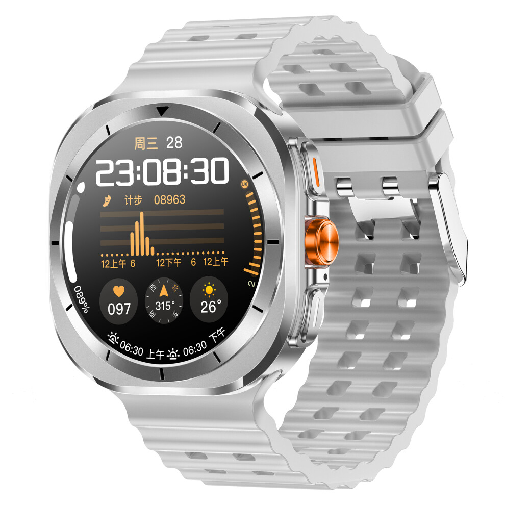 (White) Smartwatch Z7 Ultra 1.46-Inch Smart Watch Health M White 6914272141023
