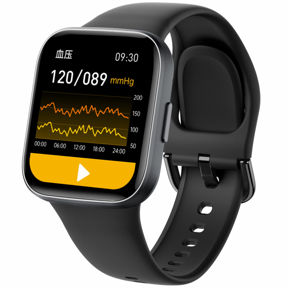 (Black) Smartwatch Y83 Smart Watch Bluetooth-Compatible Ca Black 6914277353377