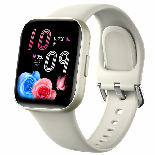 (Beige) Smartwatch Y83 Smart Watch Bluetooth-compatible Ca