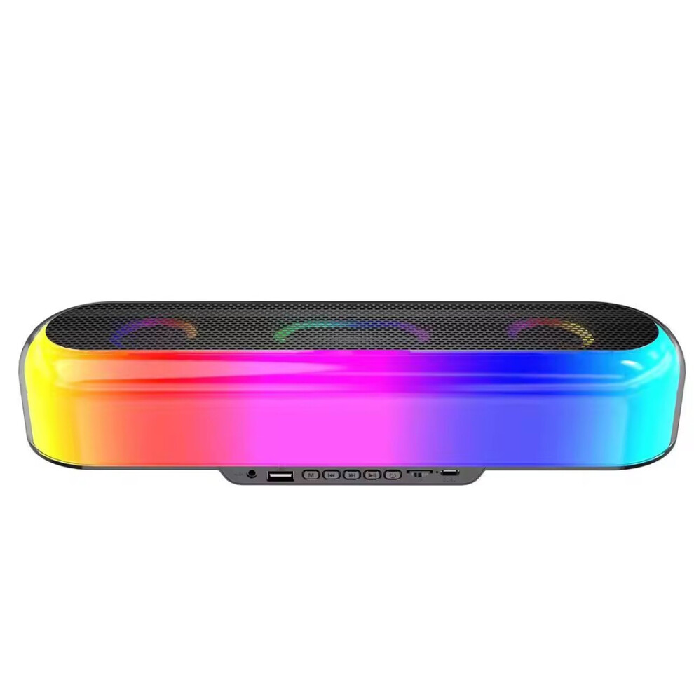 Speaker Eaker Rgb Soundbar Supp - As Shown Light 6914272731064