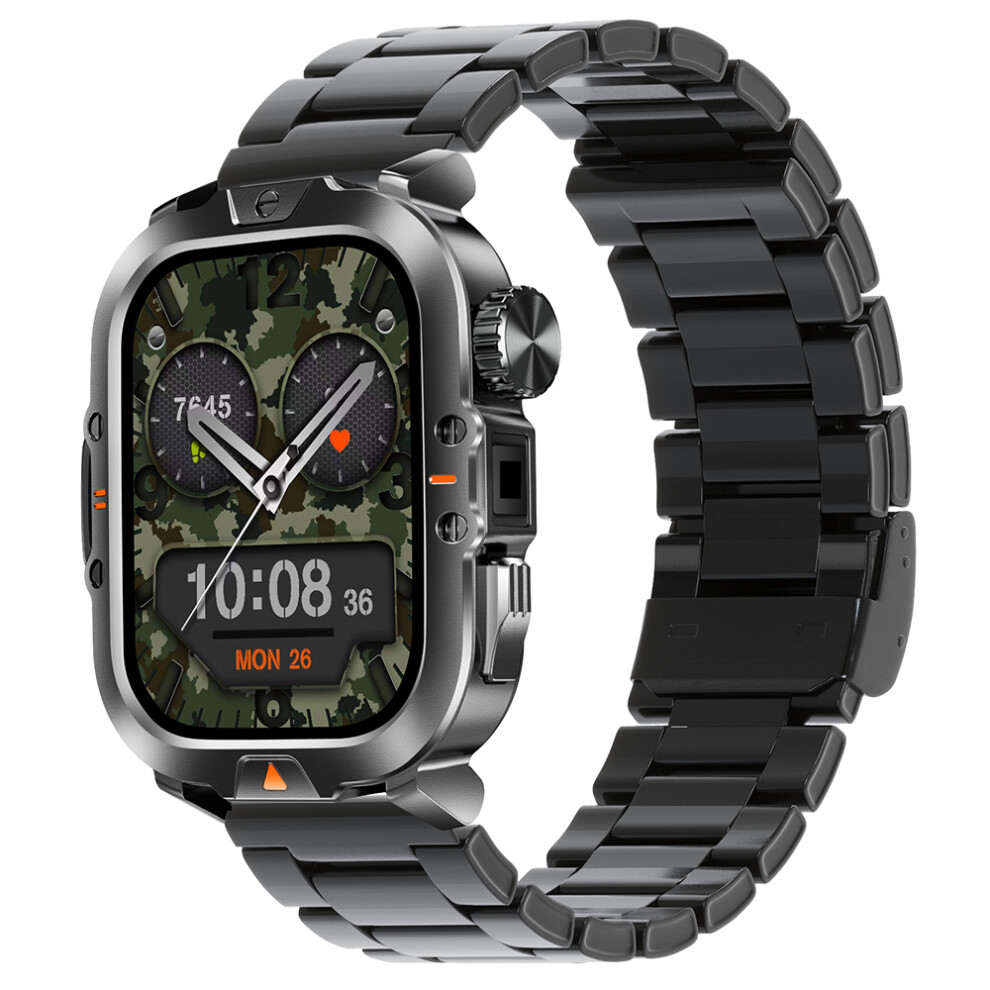 (Black) Smartwatch V17 Smart Watch Bluetooth-Compatible Ca Black 6914273208008