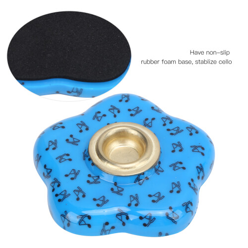 Non Slip Cello Stand Mat Spike Holder Stopper Protector LN89 2