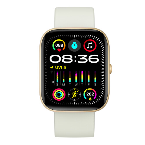 (White) Smartwatch C08 1.91-inch Smart Watch Bluetooth-com 1