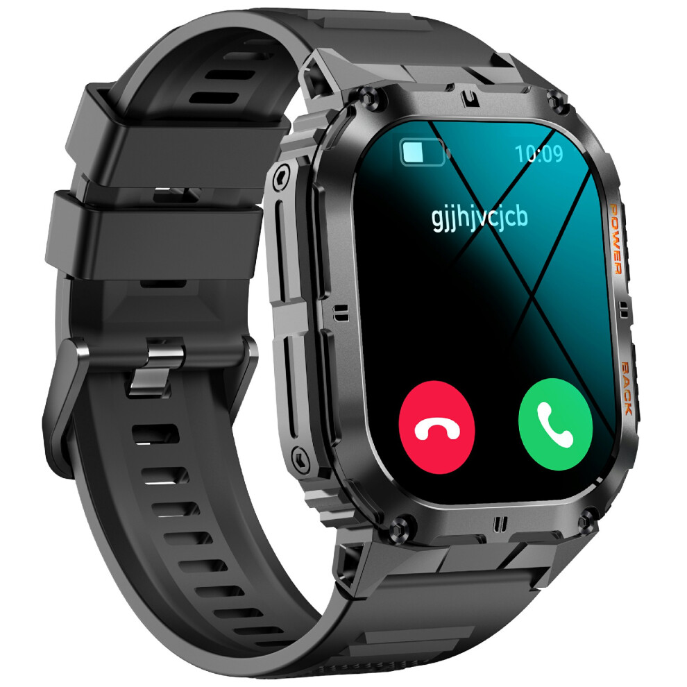 (Black) Smartwatch K61pro 1.96-Inch Amoled Screen Smart Wa Black 6914274705407