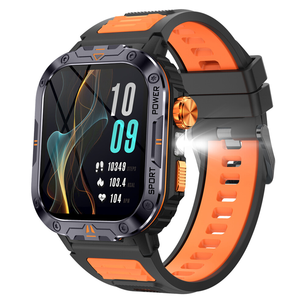 (Orange) Smartwatch Nx20 Health Monitoring Smart Watch With Orange 6914278772795