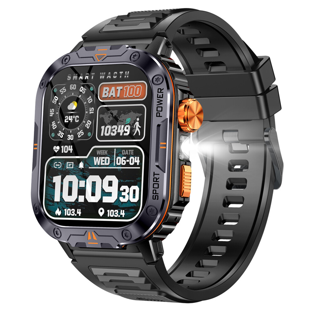 (Black) Smartwatch Nx20 Health Monitoring Smart Watch With Black 6914279696946