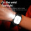 (Black) Smartwatch KR86 1.95-inch AMOLED Screen Smart Watc 3