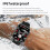 (Black) Smartwatch KR86 1.95-inch AMOLED Screen Smart Watc 6