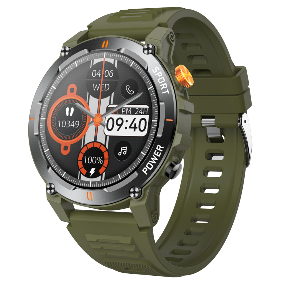 (Green) Smartwatch J300 1.52-Inch Smart Watch Bluetooth-Co Green 6914275203759