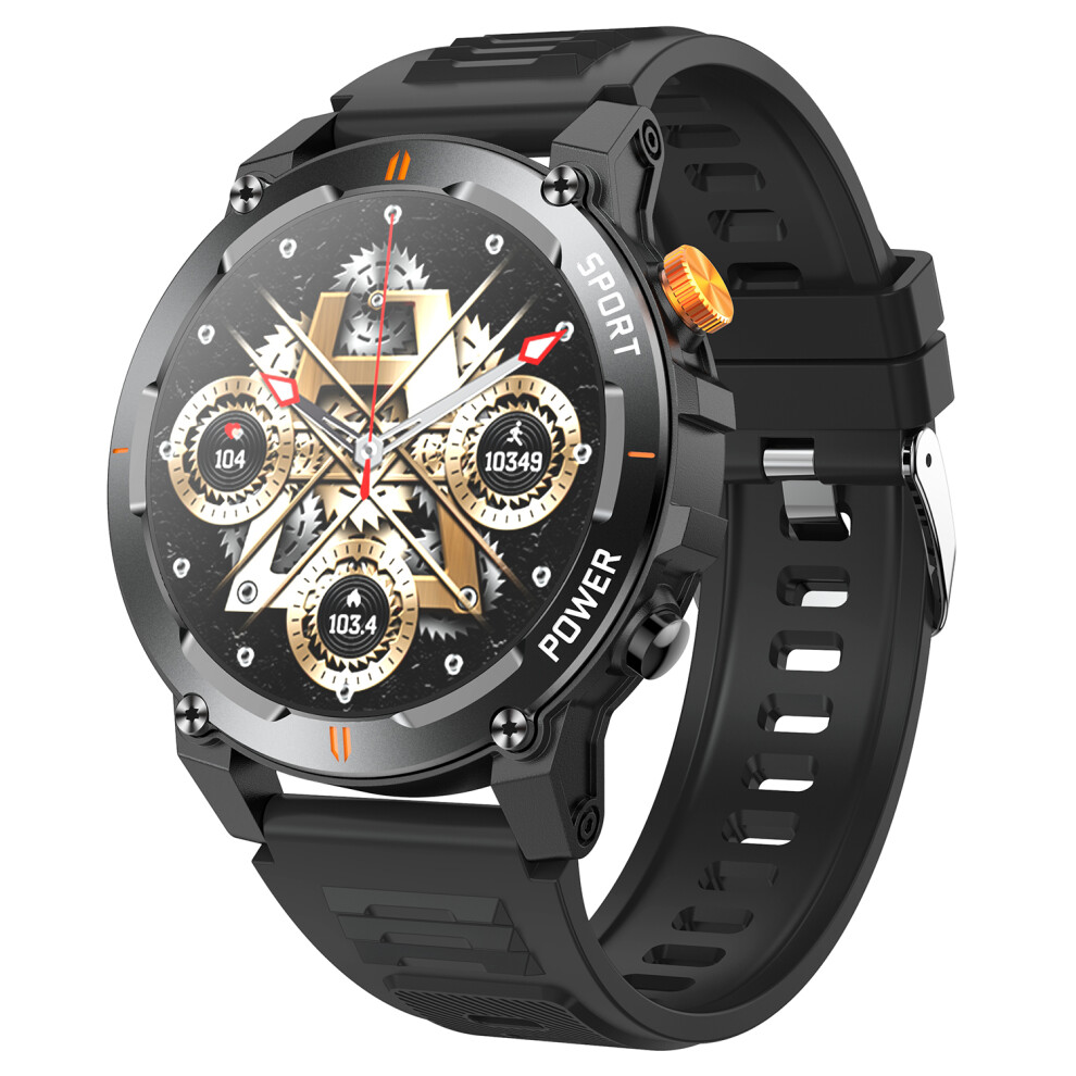 (Black) Smartwatch J300 1.52-Inch Smart Watch Bluetooth-Co Black 6914270776531