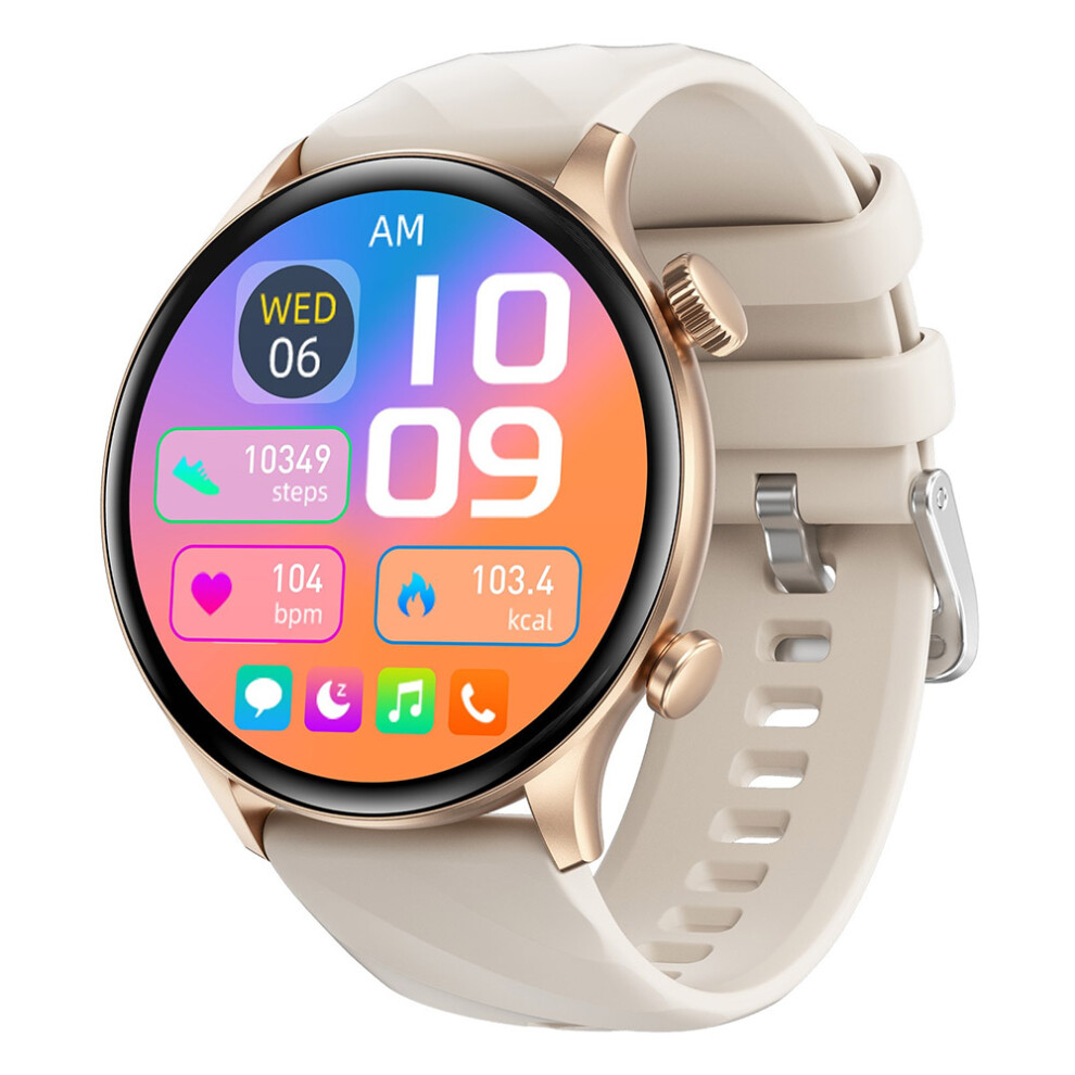 (Gold) Smartwatch Zw63 Bluetooth-Compatible Call Smart Wa Gold 6914271395014