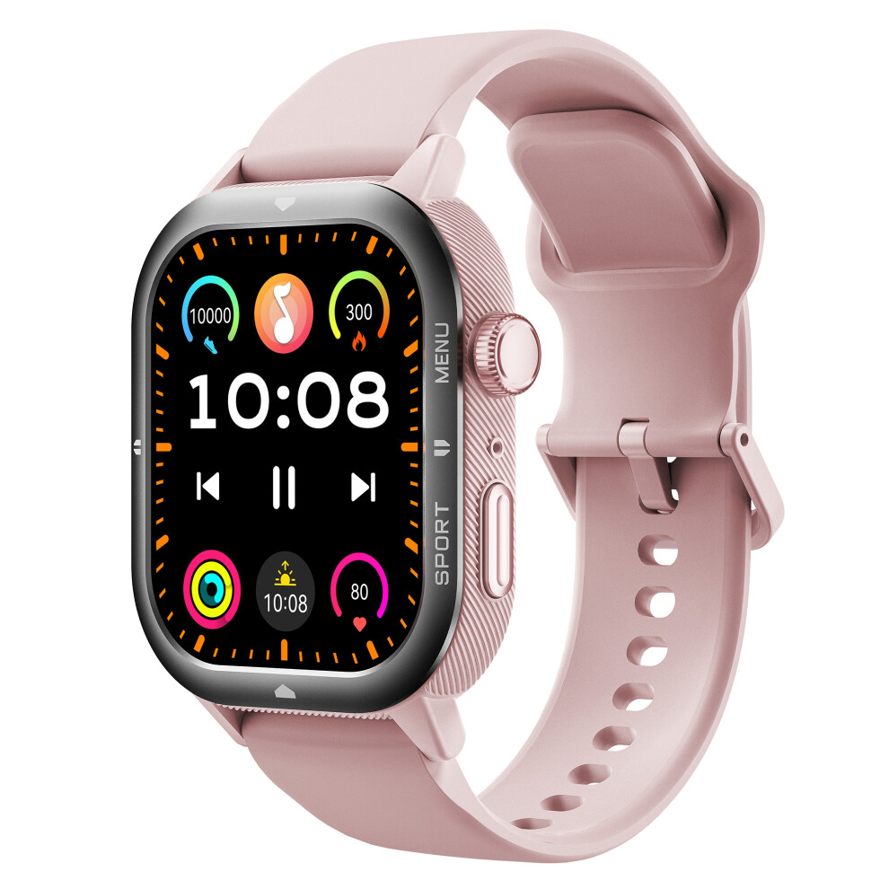 (Pink) Smartwatch C30 Multifunction Smart Watch 1.95 Inch Pink 6914271628648