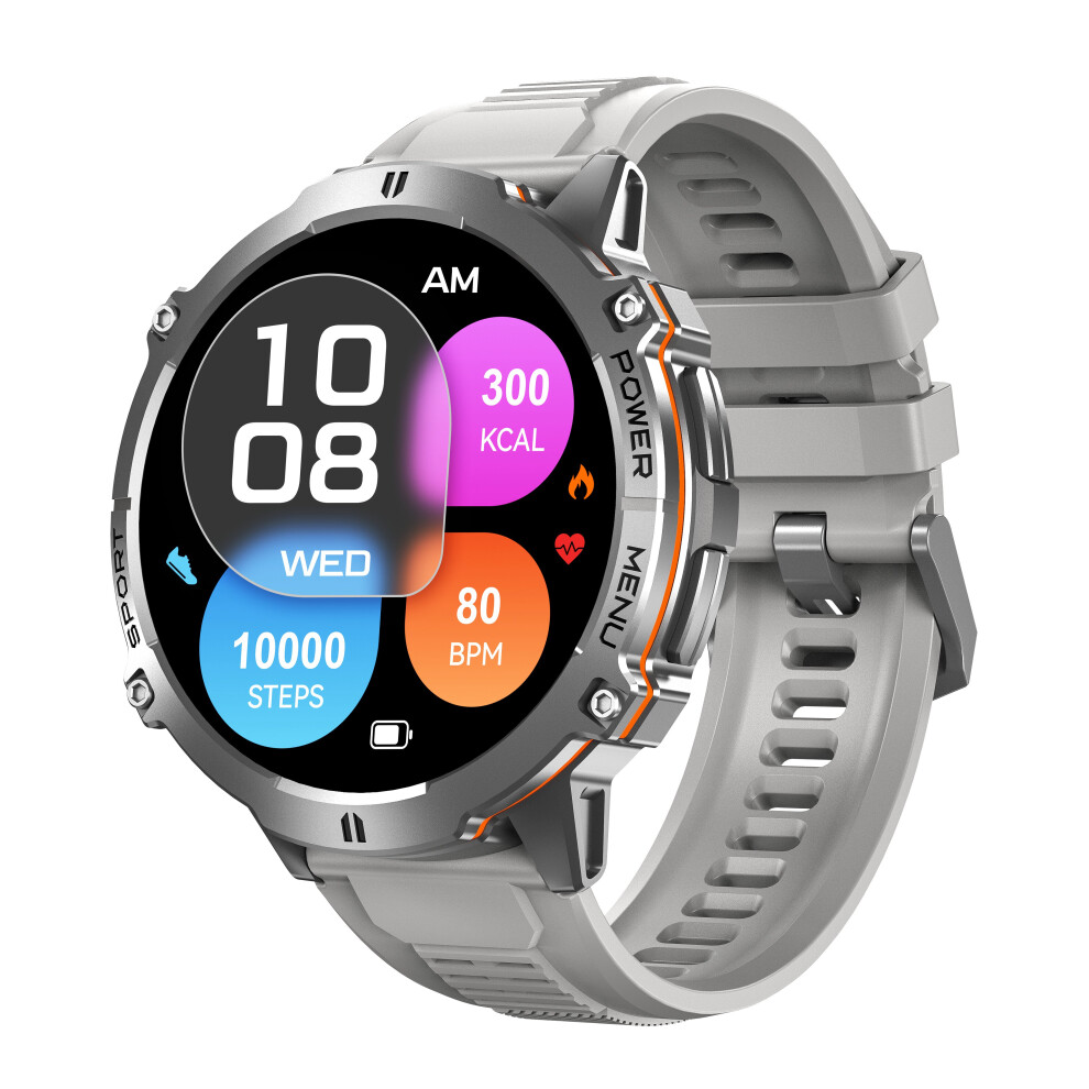 (Silver) Smartwatch X3 Smart Watch Bluetooth-Compatible Cal Silver 6914275233428