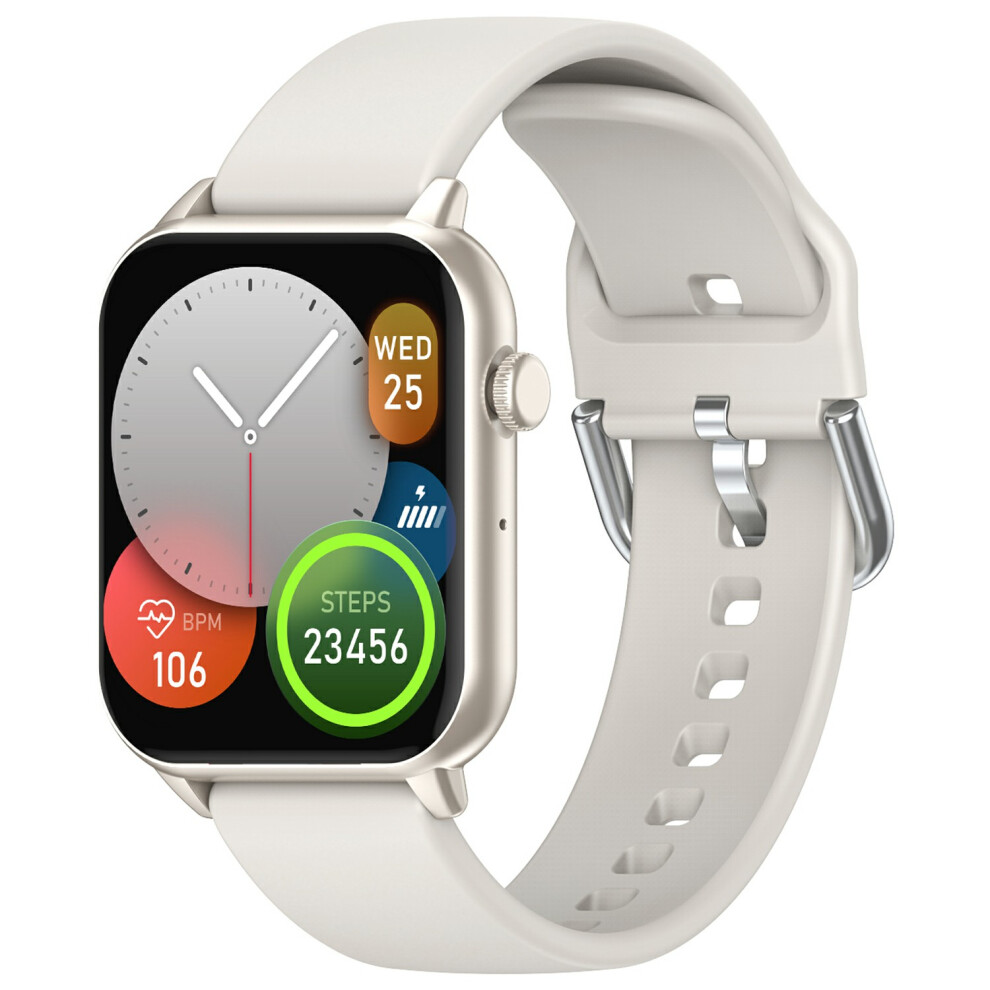 (Silver) Smartwatch Cy23 Bluetooth-Compatible Call Smart Wa Silver 6914279215895