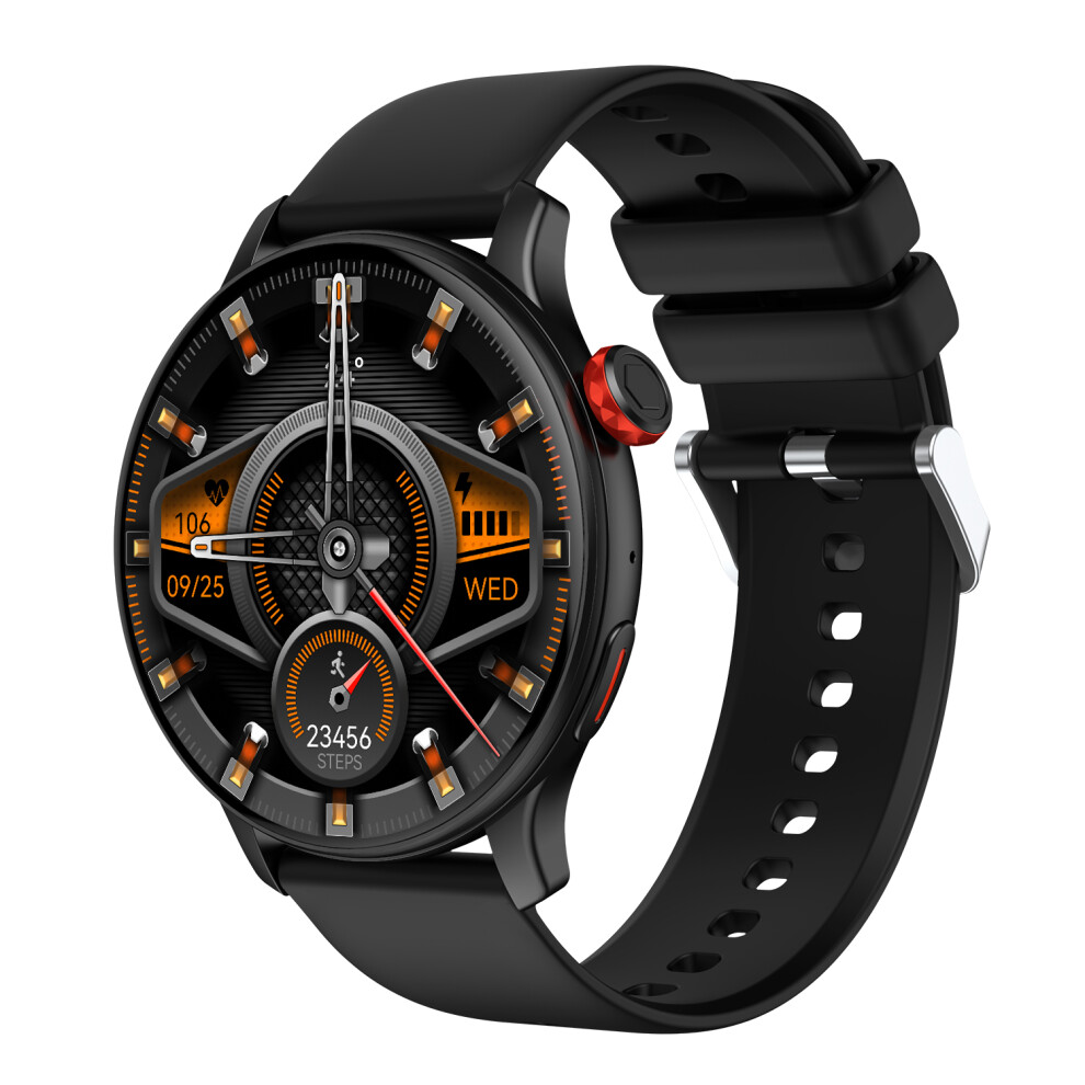 (Black) Smartwatch Cy26 Waterproof Smart Watch 1.43 Inch A Black 6914275187646