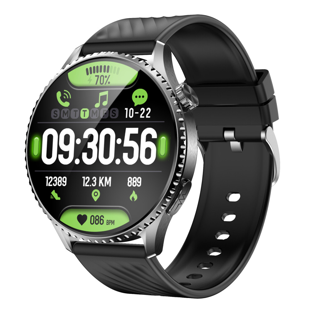 (Black) Smartwatch Mt800 Ecg Smart Watch 1.56 Inch Amoled Black 6914273068442