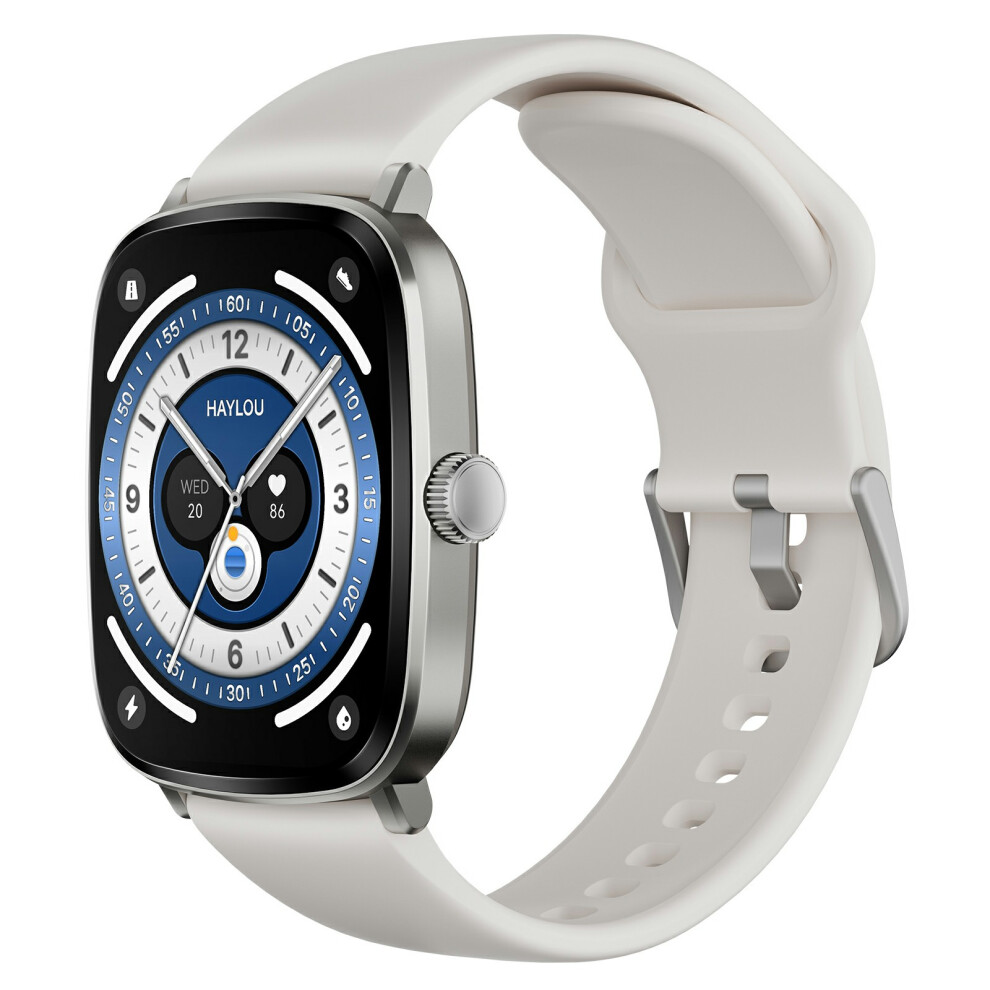 (Silver) Smartwatch Haylou Rs5 Ls19 2.01 Inch Amoled Screen Silver 6914273797601