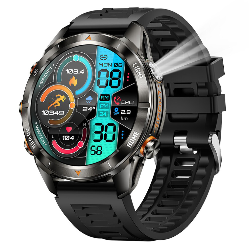 (Black) Smartwatch Kt80 Outdoor Sports Smart Watch 3Atm Wa Black 6914277907747