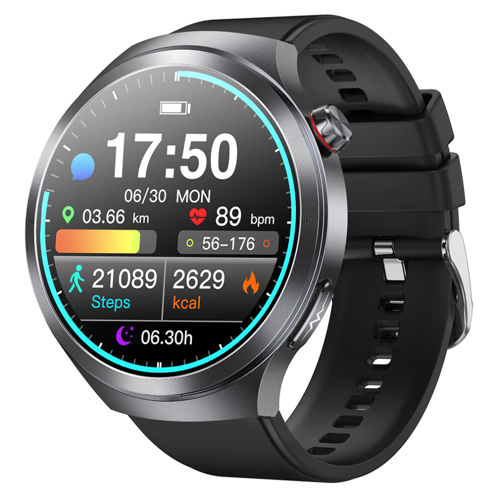 (Black) Smartwatch Et475 1.73 Inch Amoled Screen Smart Wat Black 6914276768585